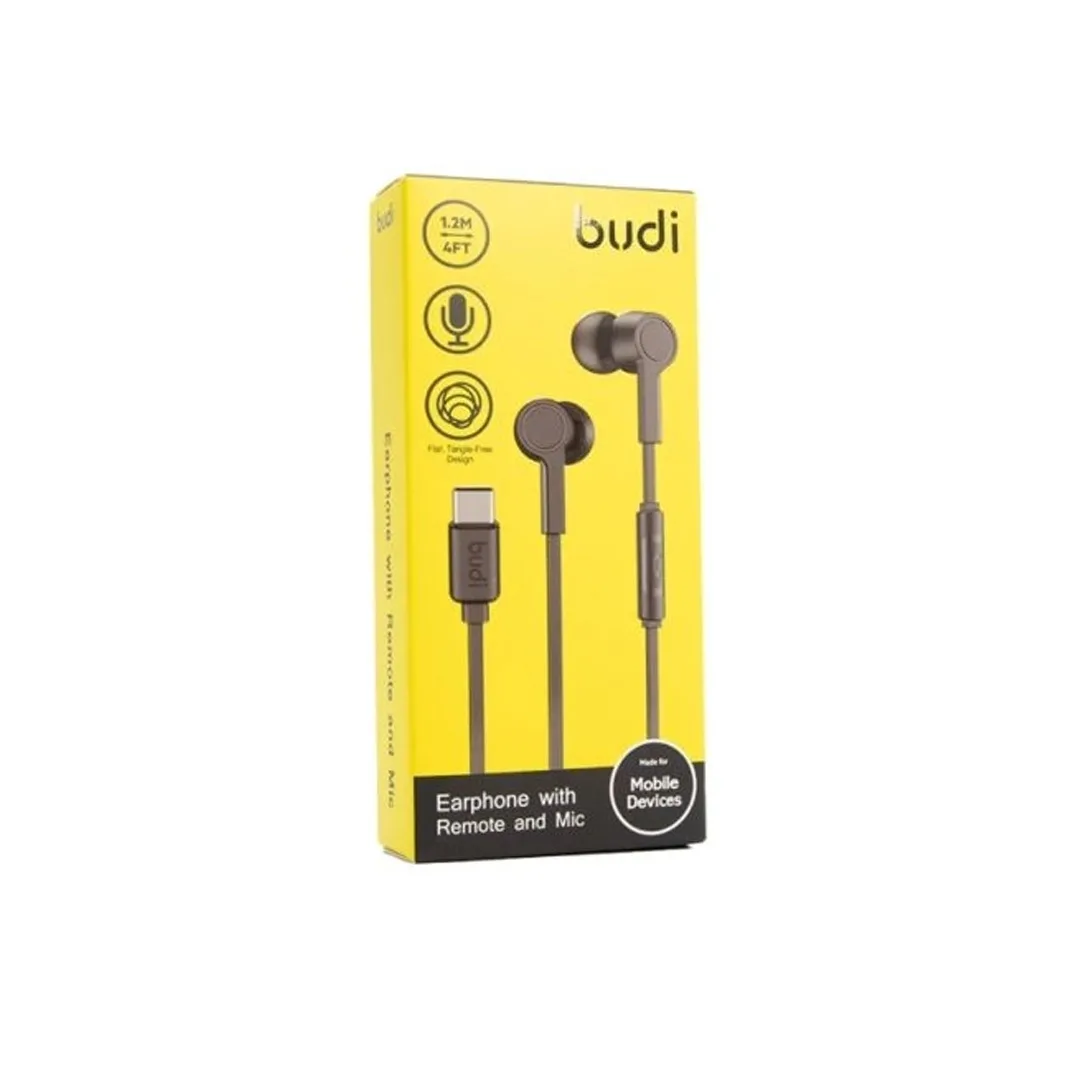 Budi Oortjes Zwart Usb C