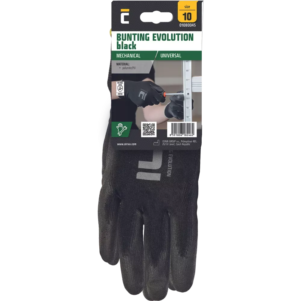 Bunting Black Evo Gant Blister - 10 1