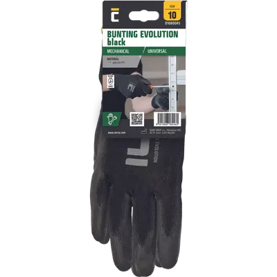 Bunting Black Evo Handshoen Blister - 10