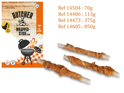Bâtonnet Enrobé de Poulet de Boucherie 12 cm 113 g