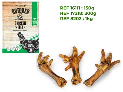 Butcher Kippenpootjes 150 g 1