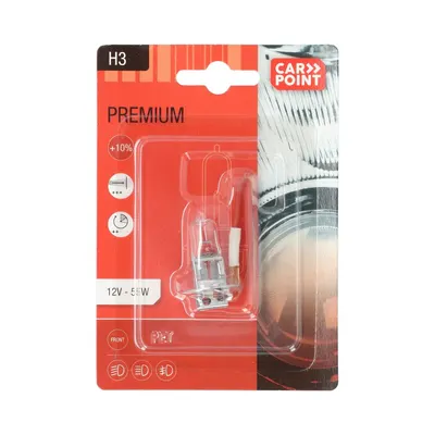Carpoint Lampe de Voiture H3 12v 55w