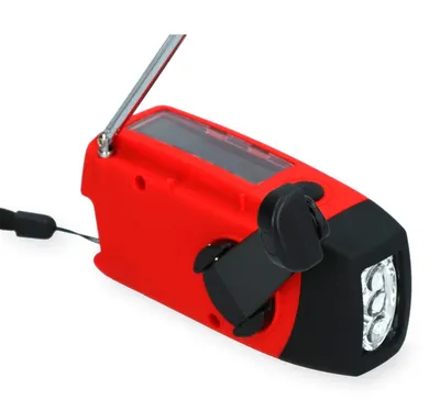 Carpoint Draagbare Noodradio Zaklamp/powerbank 5