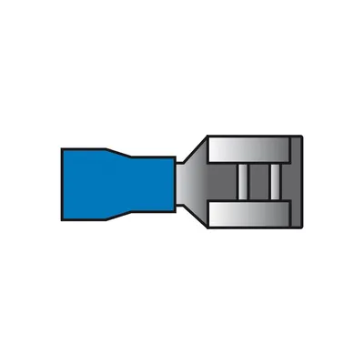 Carpoint Cable Lug Flat 542 M6 Blue 2