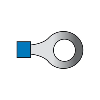 Carpoint Ringkabelschoen 560 Blauw M6 1
