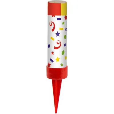 Fontaines À Glace Cat.f1 6 cm Confettis 5pcs