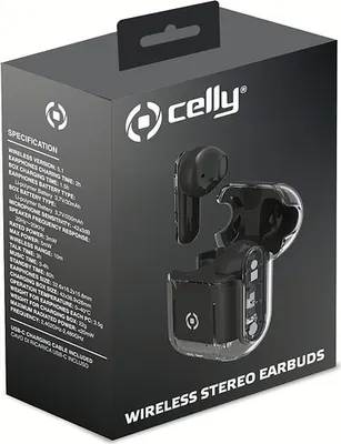 Écouteurs Celly True Wireless Summer Noir 2