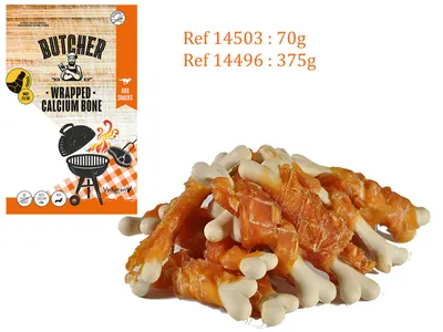 Os de Calcium Enrobés de Poulet 375 g