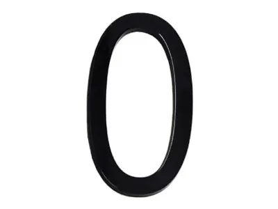 Numéro 6 cm N°0