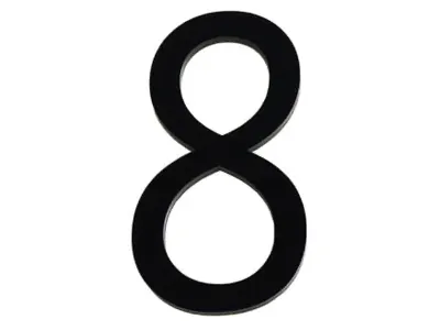 Numéro 9 cm N°8