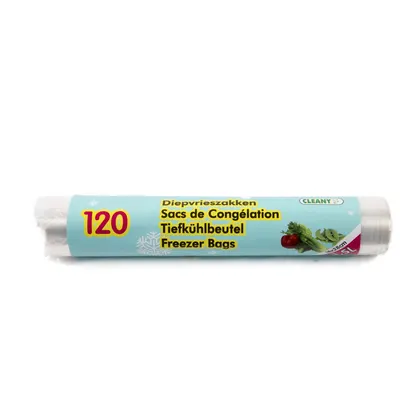 Cleany Diepvrieszakken 120st 1.5 l 1