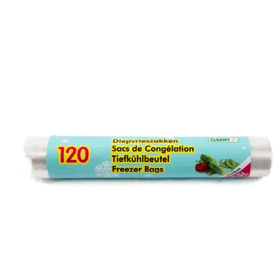 Cleany Diepvrieszakken 120st 1.5 l 2