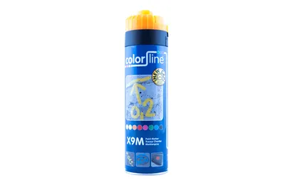 Colorline Chalk Spray Marker Orange