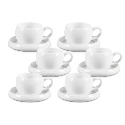 Cosmo Kop + Schotel Set 12st Wit 2