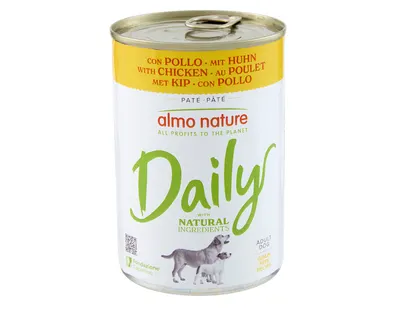Daily Dogs 400 g met Kip 1