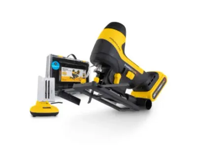 Scie Sauteuse Brushless 20v - Incl. Batterie 20v 2.0ah et Chargeur - 6 Acc.
