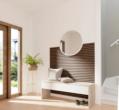 Decowal Acoustic Walnoot 260x30cm 2stuk 2