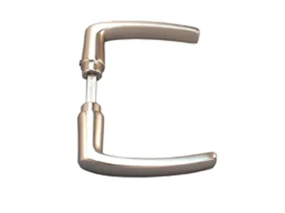 Door Handle Set Alu Champagne 110 mm