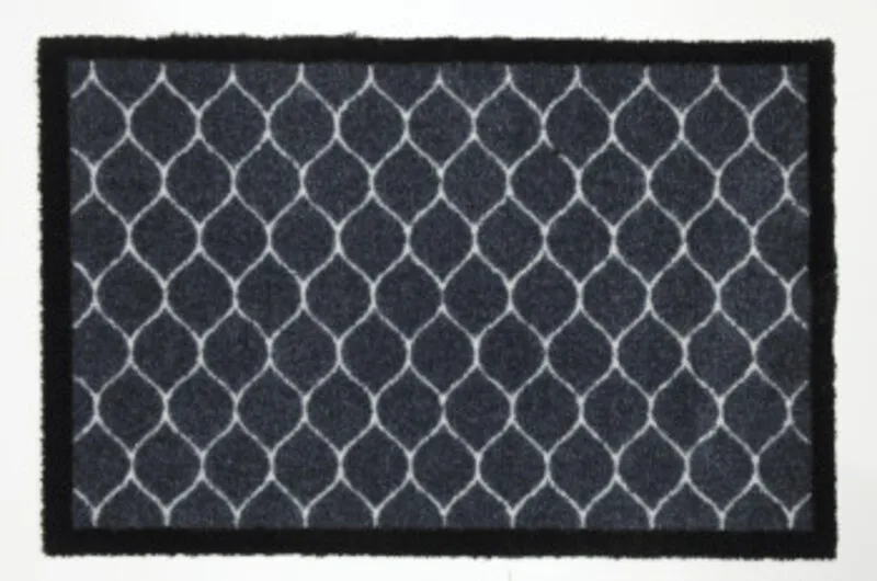 Deurmat 40x60 Blauw