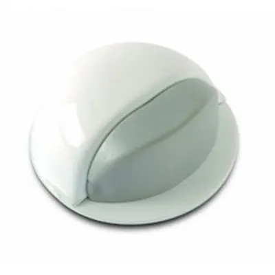 Door Stop, Chrome, Self-Adhesive 49 mm