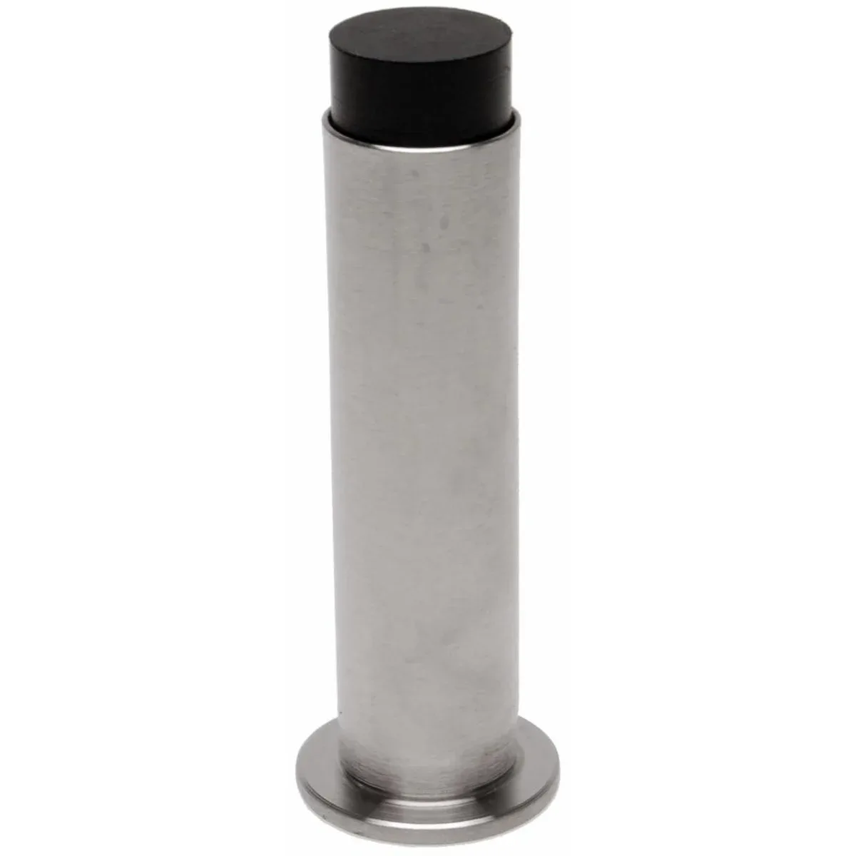 Deurstop, Cilindr, Muur Rvs 19x82