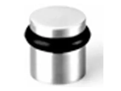 Door Stop, Cylindrical, Floor, Stainless Steel 30x30mm