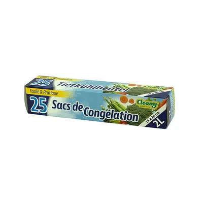 Diepvrieszak 2 l in Doos a 25st (20 Mu) 2