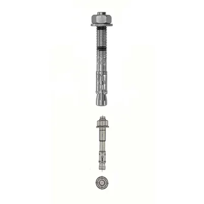 Through Anchors, Galvanized M8 X 95 mm