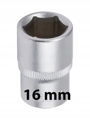 Dopsleutel 1/2" 16 mm
