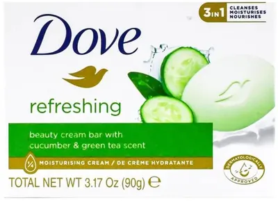 Dove - Zeeptablet - Refreshig - Cucumber & Green Tea 4 X 90 g 1