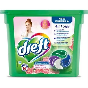 Dreft Pods 4in1 Vleugje Rozen