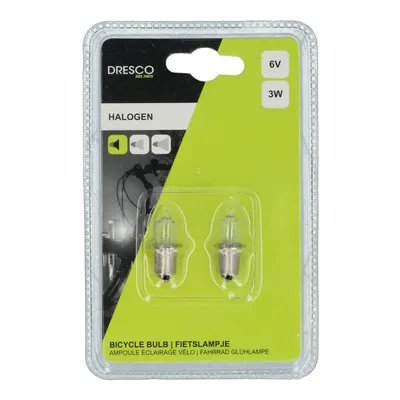 Dresco Halogeen Fietslamp 6v 3w 2