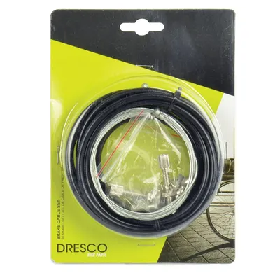 Dresco Brake Cable Set Front and Rear 3