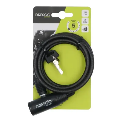 Dresco Spiral Lock 150 cm 6 mm 5