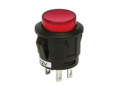 Pressure Switch 12v 20a Red