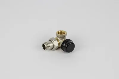 Dubbel Haaks Omgekeerde Radiatorkraan