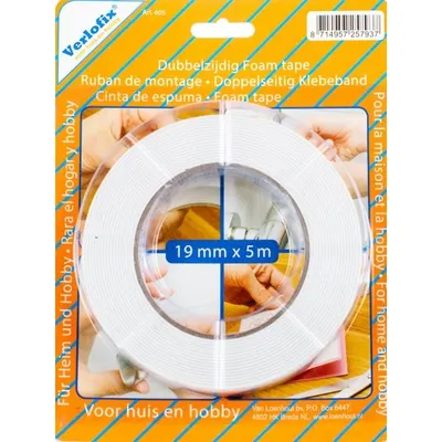 Dubbelzijdig Foam Tape 5 m