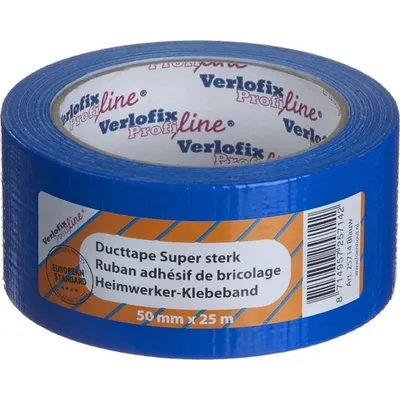Ductape Blauw 50 mm X 25 m