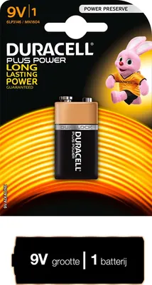 Duracell 9v 5