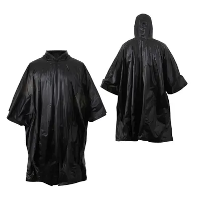 Duurzaam Poncho Zwart 1