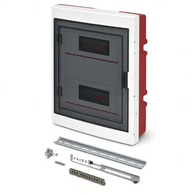 Elettrocanali Armoire Encastrable 36 Modules Ip40 Blanc + Kit