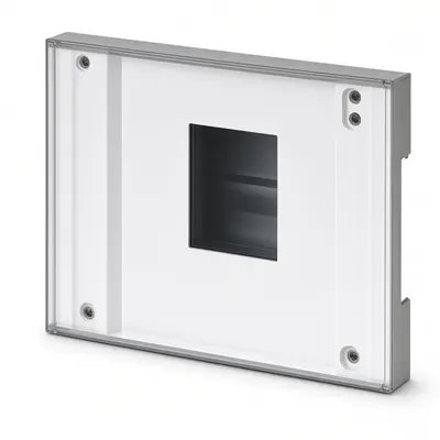 Elettrocanali Grey Surface Consumer Unit 12 Modules Ip40