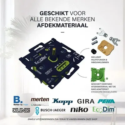 Ecodim Led Dimmer Comlpatibel Niko 300w 2