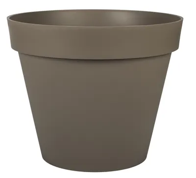 Pot de Fleurs Eda 43 l Dia48x40cm Taupe