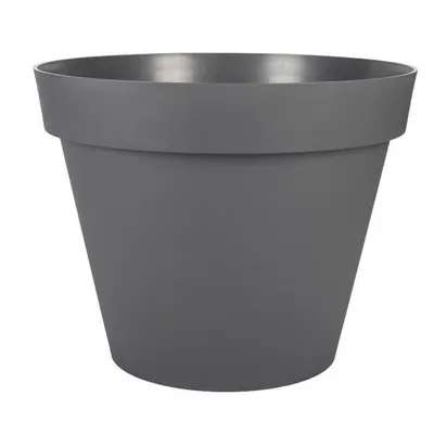 Pot de Fleurs Eda Toscane 76 l Dia 60x47cm Anthracite