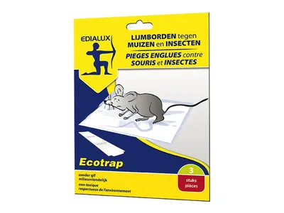 Edialux Glue Boards Against Pests 3 Pieces