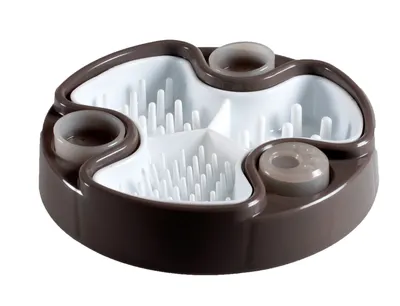 Educatieve Eetpot Brain Bruin 24 cm 1