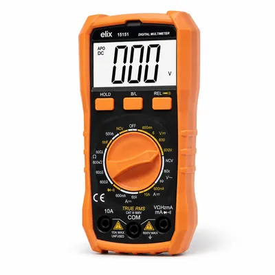 Multimètre Numérique Elix Cat3 3 5/6 Chiffres