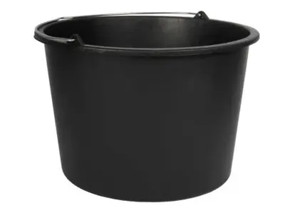 Seau de Chantier 20 l Noir