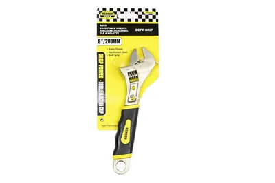 Engelse Sleutel Soft Grip 200 mm 3